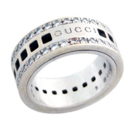 anello gucci con diamanti|Gucci .